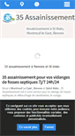 Mobile Screenshot of 35-assainissement.fr